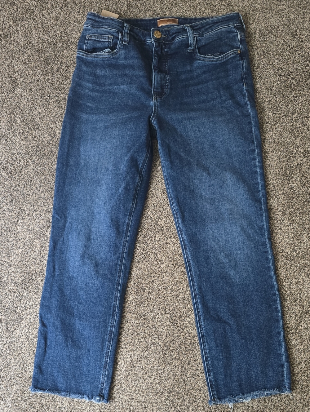 KUT From The Kloth Women’s Blue Straight-Leg Jeans - Classic Denim